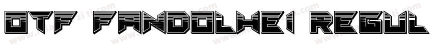 OTF-FandolHei Regul字体转换